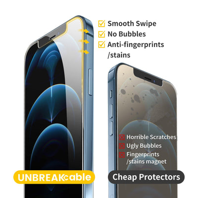 Tempered Glass Screen Protector for iPhone 12 Pro Max - 3 Packs - Screen Protector