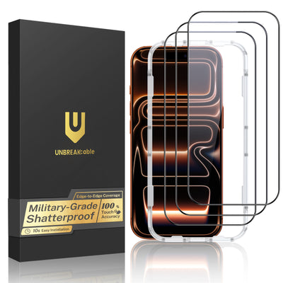 iPhone 17 Series Screen Protector, 3-Pack