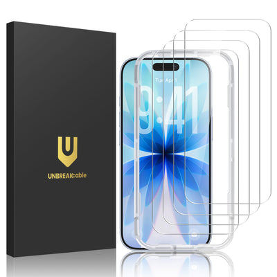 Screen Protector for iPhone 17, Double Shatterproof Tempered Glass