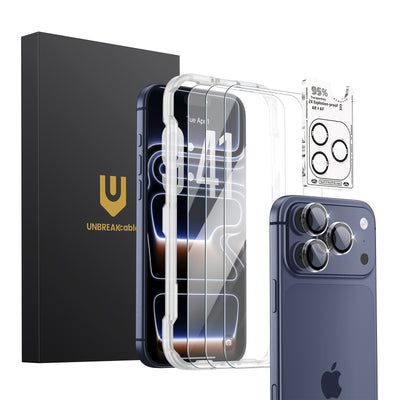 iPhone 17 Series Screen Protector 3-Pack with Camera Protection