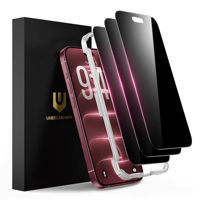 Privacy Screen Protector for iPhone 18 Series Full Coverage,Face ID Compatible