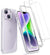 Case for iPhone 14/14Pro/14Pro Max Case with Screen Protector 2Pcs