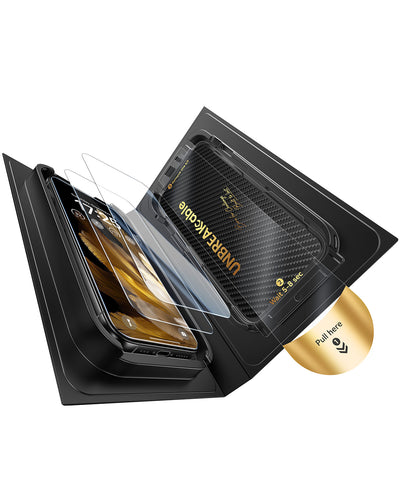 iPhone 16 Series Screen Protector with Quick-Installation Box,3-Pack