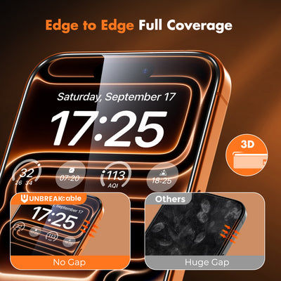 iPhone 17 Series Screen Protector, 3-Pack