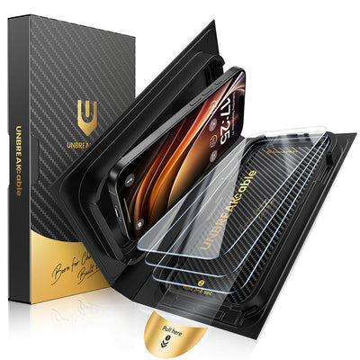 iPhone 15 Series Screen Protector Quick-Installation Box 3-Pack
