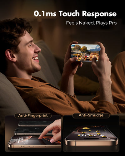 iPhone 16 Series Screen Protector, 9H+ Tempered Glass- 3 Pack