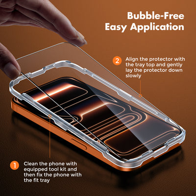 iPhone 17 Series Screen Protector, 3-Pack