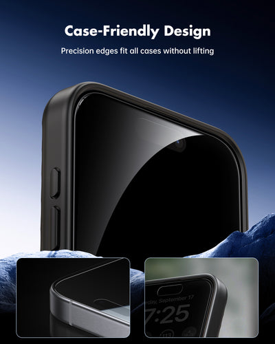 iPhone 15 Series Screen Protector, Tempered/Privacy Glass +Camera Lens Protectors (Copy)