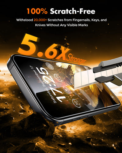 iPhone 16 Series Screen Protector with Quick-Installation Box,3-Pack