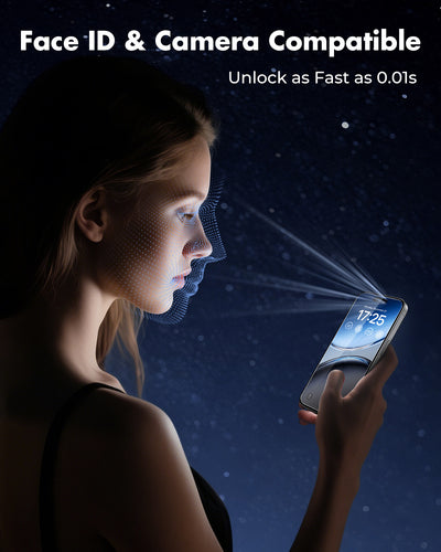 Screen Protector for iPhone 17 Pro Max, Double Shatterproof Tempered Glass