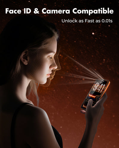 Screen Protector for iPhone 17 Pro, Double Shatterproof Tempered Glass