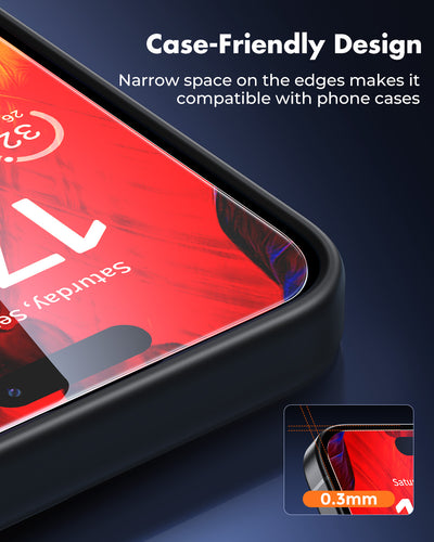 iPhone 15 Series Military-Grade Shatterproof Tempered Glass