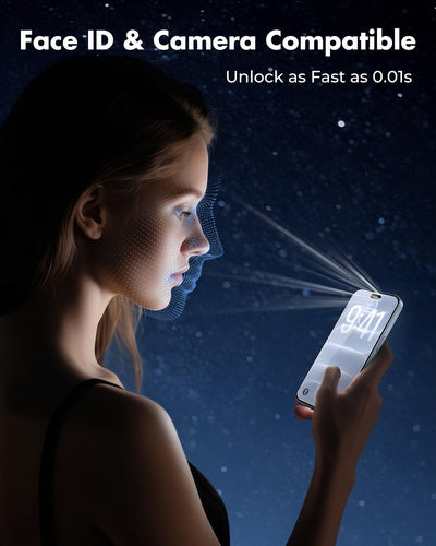 UNBREAKcable 3-Pack Screen Protector Tempered Glass