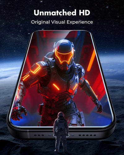 iPhone 15 Series Military-Grade Shatterproof Tempered Glass