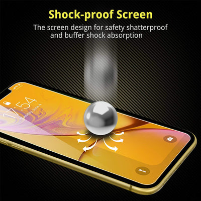 UNBREAKcable 3-Pack Screen Protector for iPhone 11/XR Tempered Glass 9H