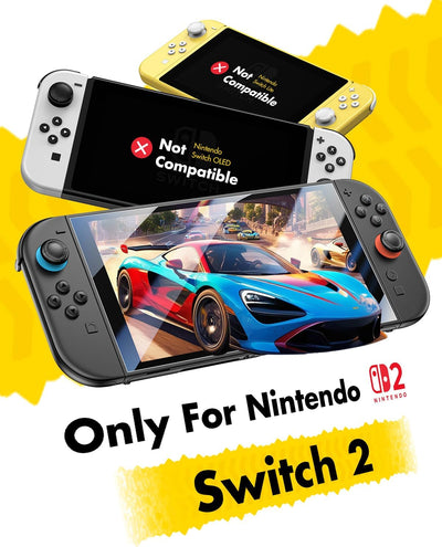 UNBREAKcable 2-Pack Screen Protector for Nintendo Switch 2 7.9" Tempered Glass 9H