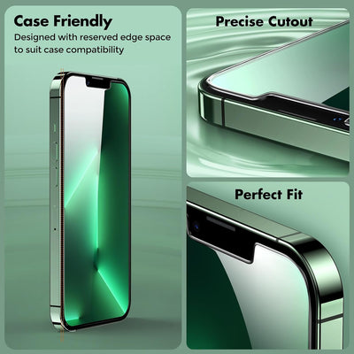 UNBREAKcable 2-Pack Screen Protector for iPhone 14 Plus/13 Pro Max Tempered Glass 9H