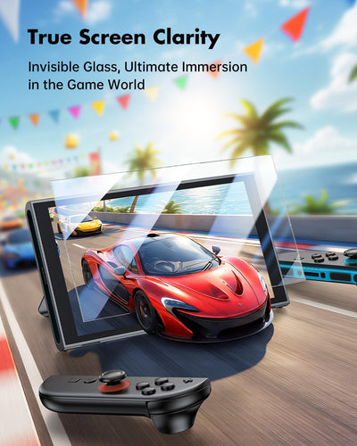 UNBREAKcable 2-Pack Screen Protector for Nintendo Switch 2 7.9" Tempered Glass 9H