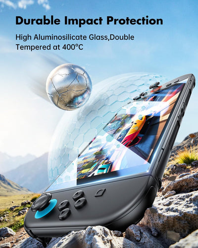UNBREAKcable 2-Pack Screen Protector for Nintendo Switch 2 7.9" Tempered Glass 9H