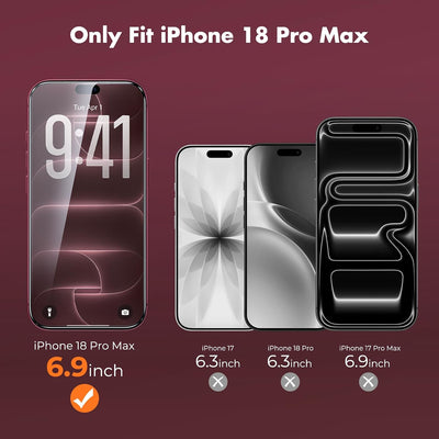UNBREAKcable 3-Pack Screen Protector Tempered Glass 9H