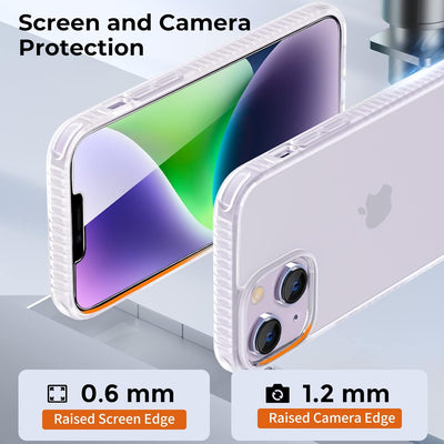 Case for iPhone 14/14Pro/14Pro Max Case with Screen Protector 2Pcs