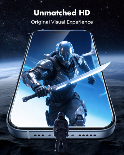 Screen Protector for iPhone 17, Double Shatterproof Tempered Glass