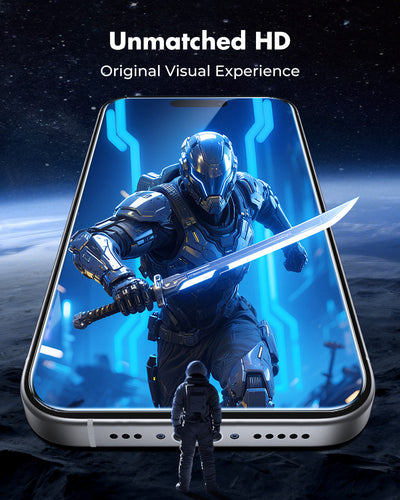 Screen Protector for iPhone 17 Pro Max, Double Shatterproof Tempered Glass