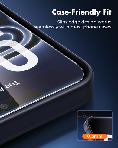 Privacy Screen Protector for iPhone 16 Series,Full Coverage Tempered Glass- 3 Pack