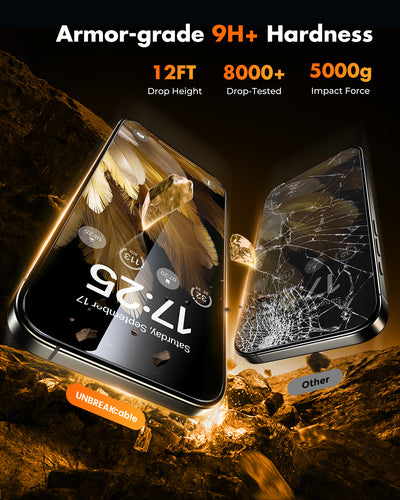 iPhone 16 Series Screen Protector with Quick-Installation Box,3-Pack