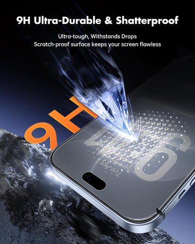 UNBREAKcable 2-Pack Screen Protector Tempered Glass