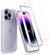 Case for iPhone 14/14Pro/14Pro Max Case with Screen Protector 2Pcs