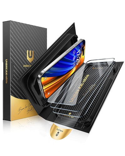 iPhone 16 Series Screen Protector with Quick-Installation Box,3-Pack