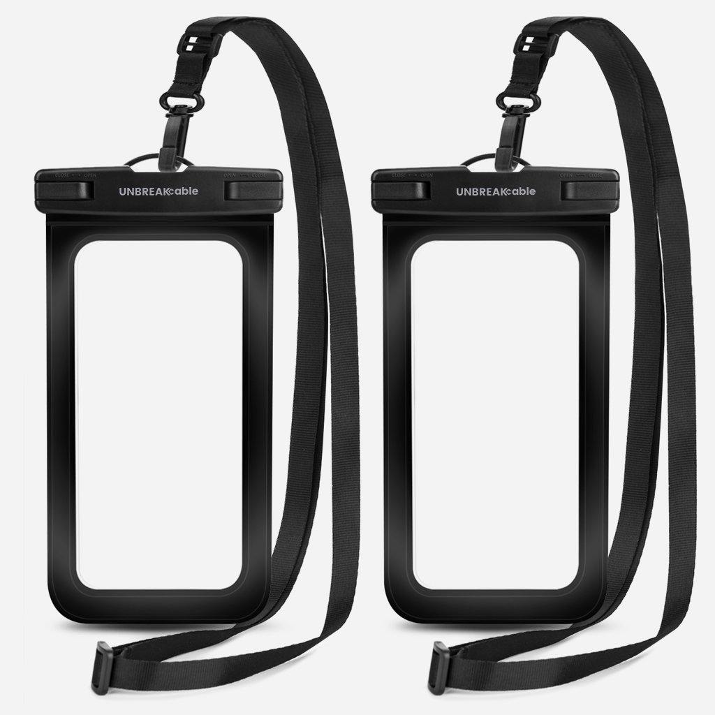 Universal Waterproof Phone Pouch – 2 Packs Black Universal Waterproof Phone Pouch – 2 Packs Black