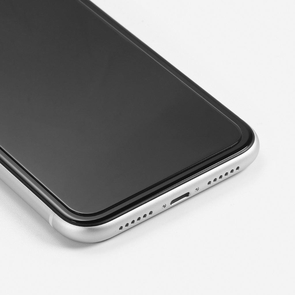 a phone with a new screen protector
