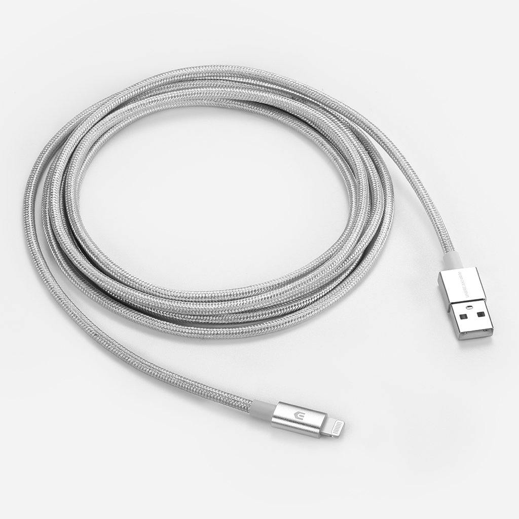 Updated Nylon Braided iPhone Charger Cable [C89]- 2m - UNBREAKcable