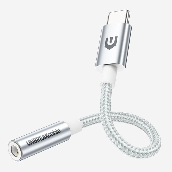USB C to 3.5 mm Jack Adapter unbreakcable UNBREAKcable