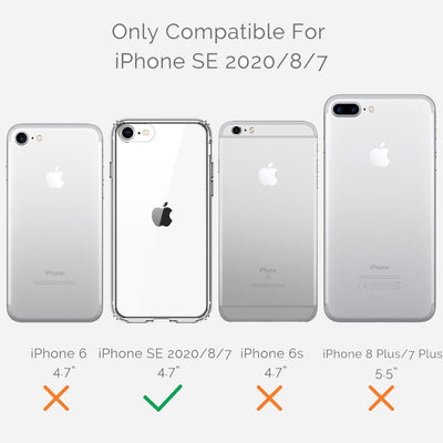 Transparent case for iPhone 8/7/SE 2020