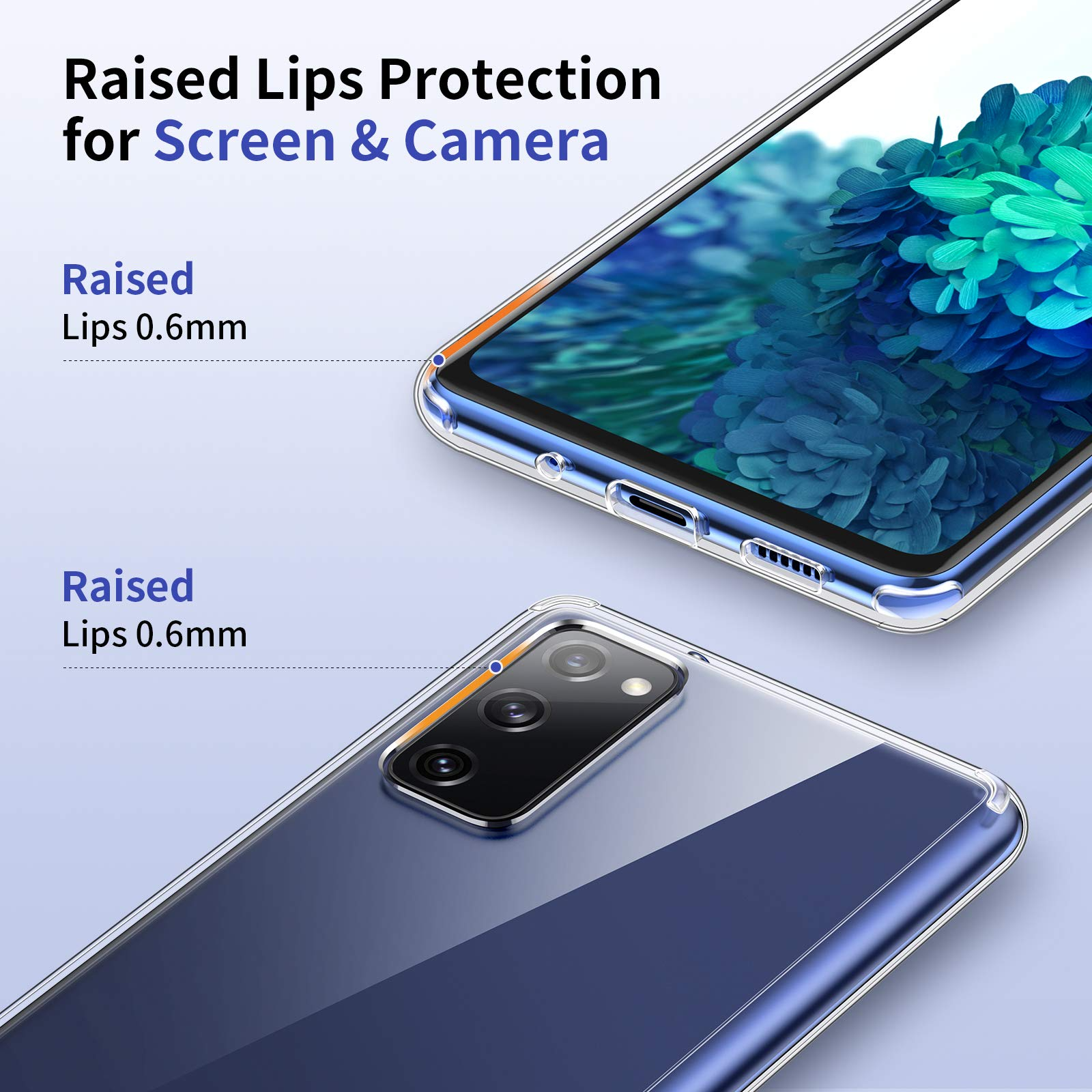 Samsung Galaxy S20 FE Soft TPU Phone Case - UNBREAKcable Samsung Galaxy S20 FE Soft TPU Phone Case - UNBREAKcable
